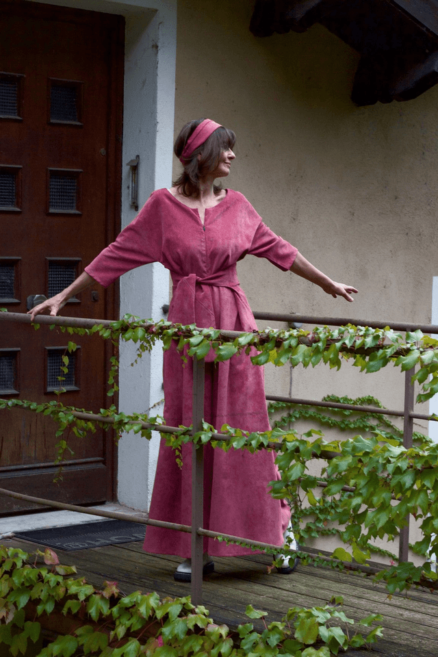  Combi KDO velours rose