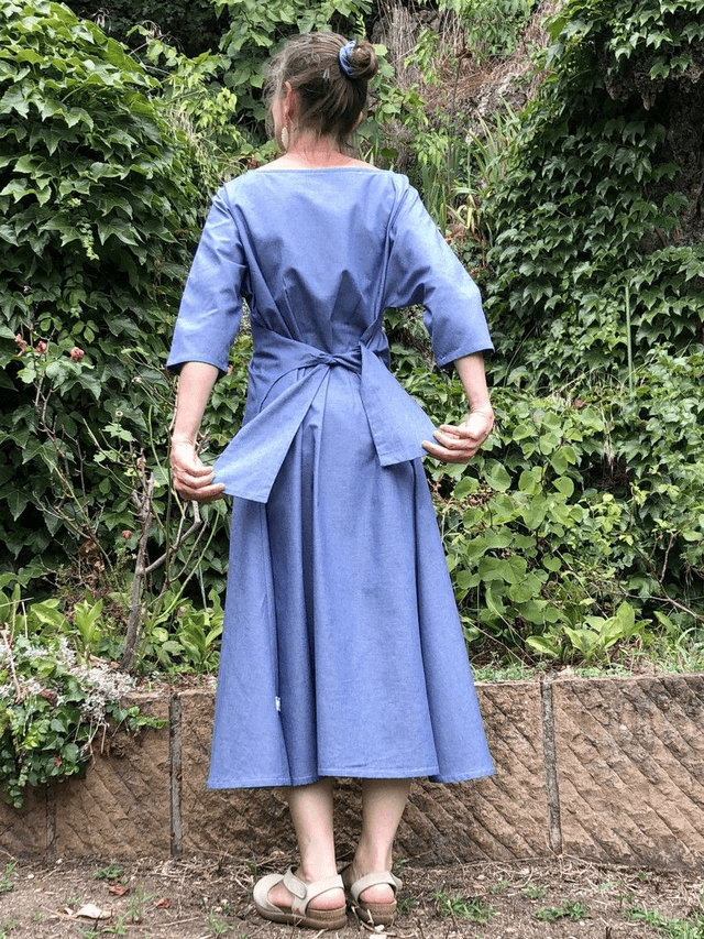  Robe Kdo chambray jean uni