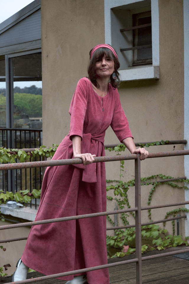  Combi KDO velours rose