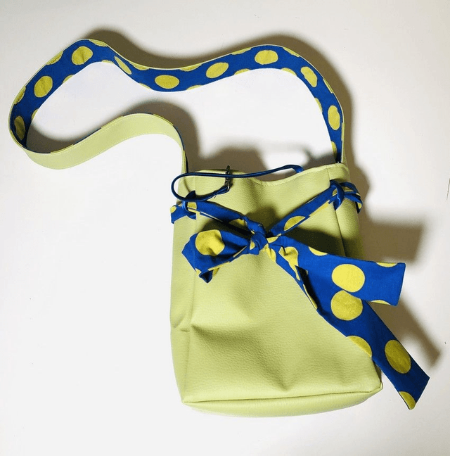 Sac Papillote simil cuir 