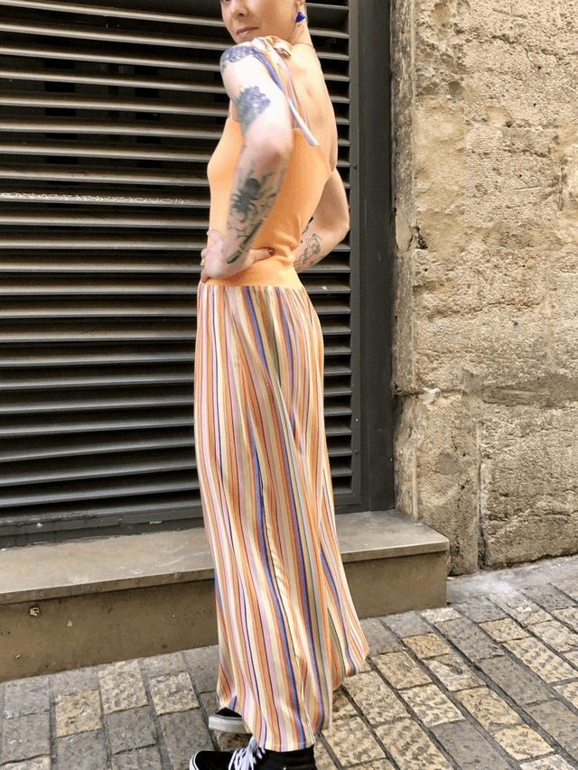 Combi BoQ le froc rayure transat