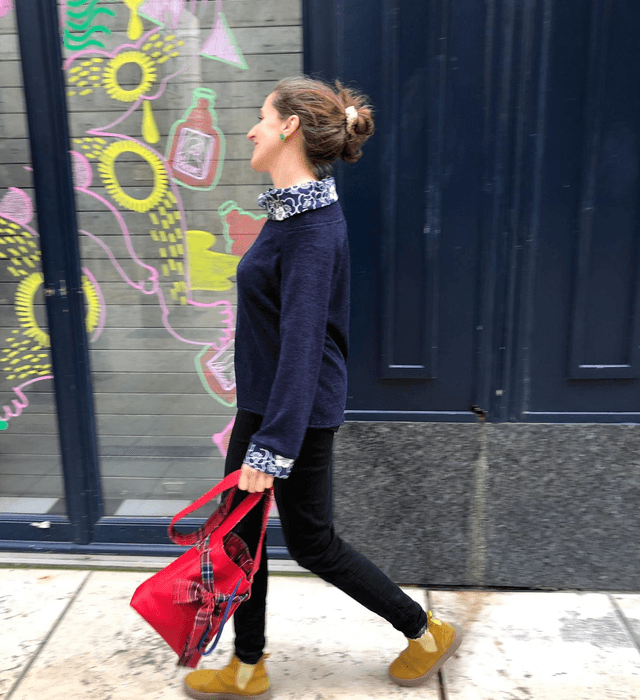 Sac Papillote simil cuir 